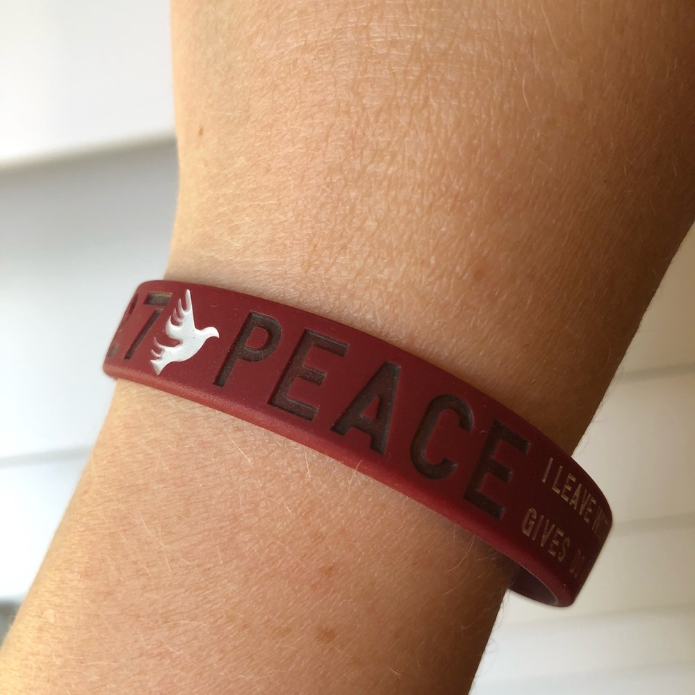 Peace scripture bracelet ๐๏ธ